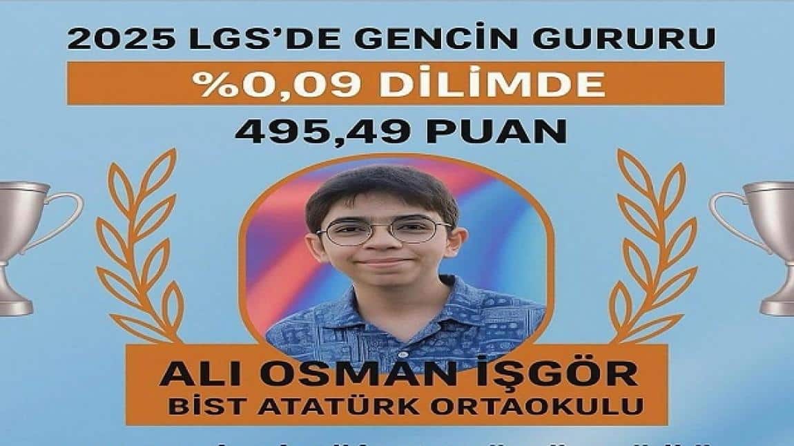 LGS SINAVINDA OKULUMUZDA BÜYÜK BAŞARI